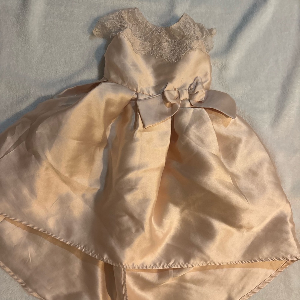 Biscotti Cream Lace Dress